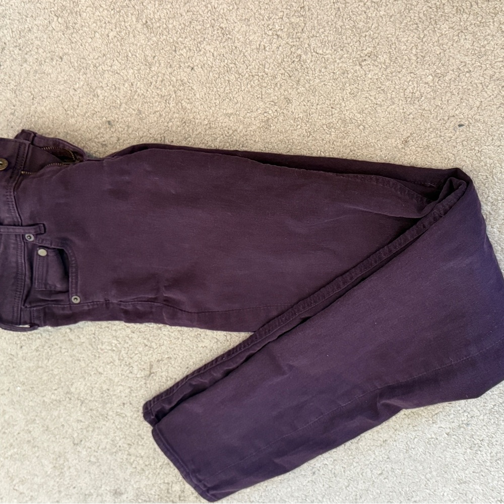 H&M Women's Skinny Jeans - Dark Purple